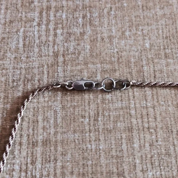 Twisted Rope Chain Gold Plated 925 Italy Silver Ankle Bracelet - Picture 2 of 8